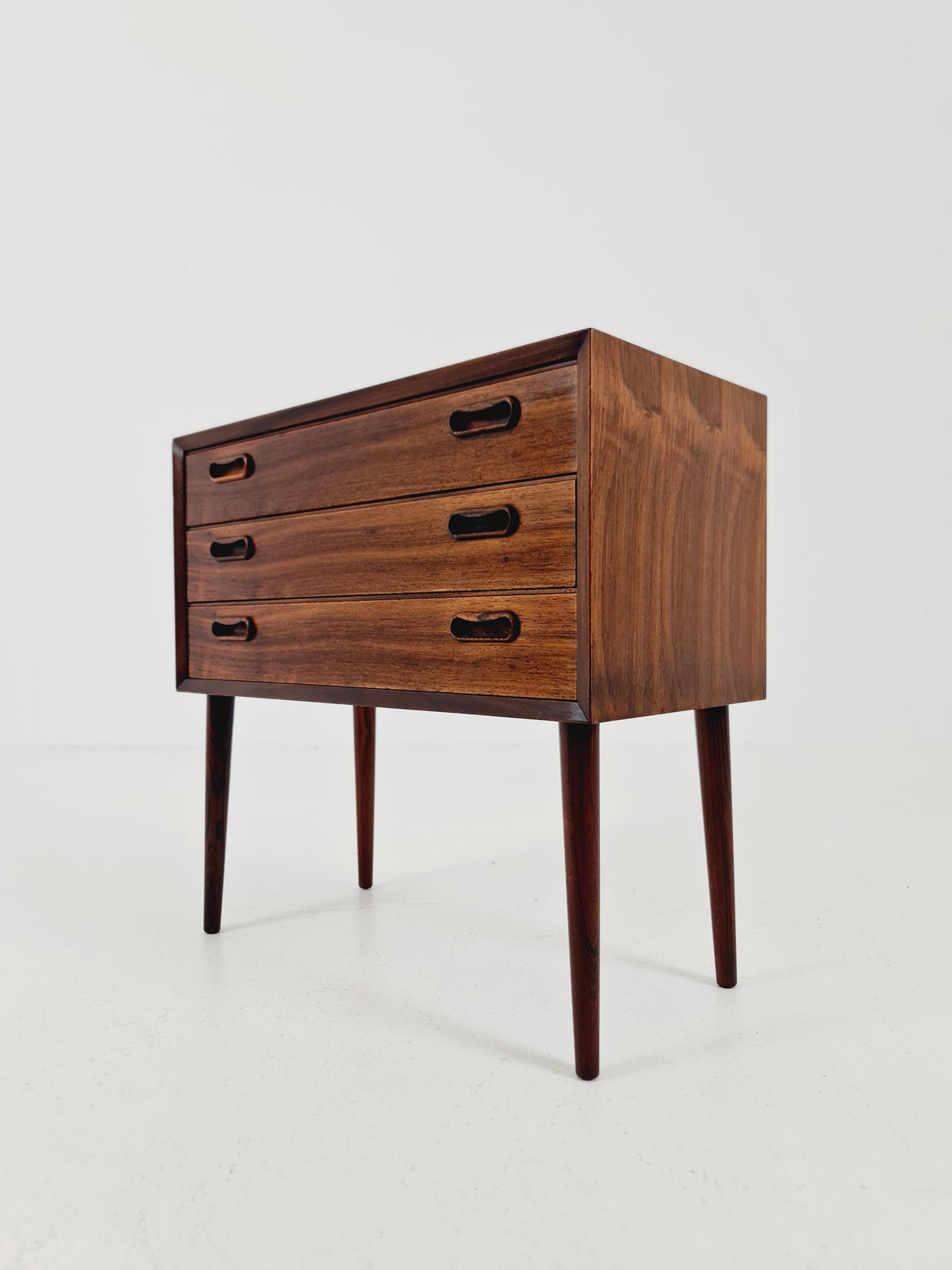 Midcentury danish Rosewood drawer dresser /3 drawers 1960s