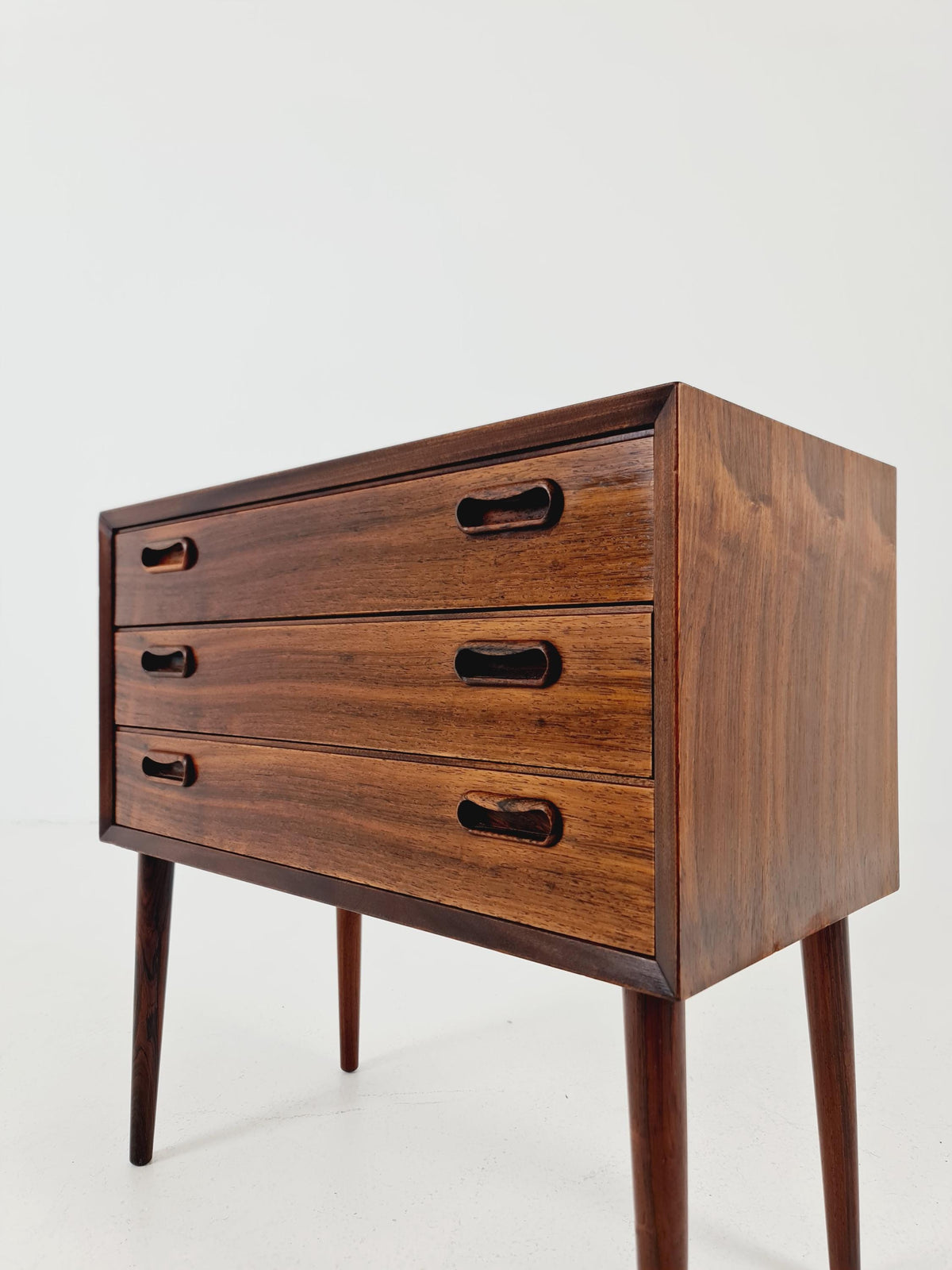 Midcentury danish Rosewood drawer dresser /3 drawers 1960s