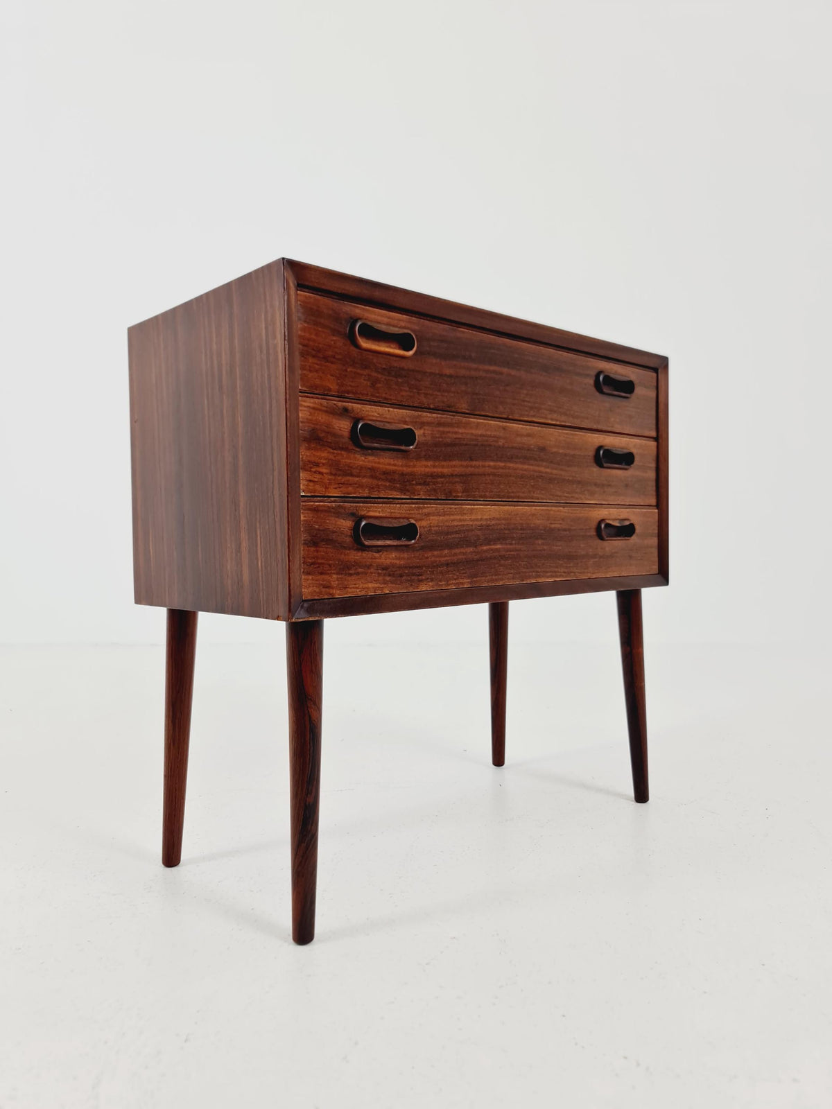 Midcentury danish Rosewood drawer dresser /3 drawers 1960s