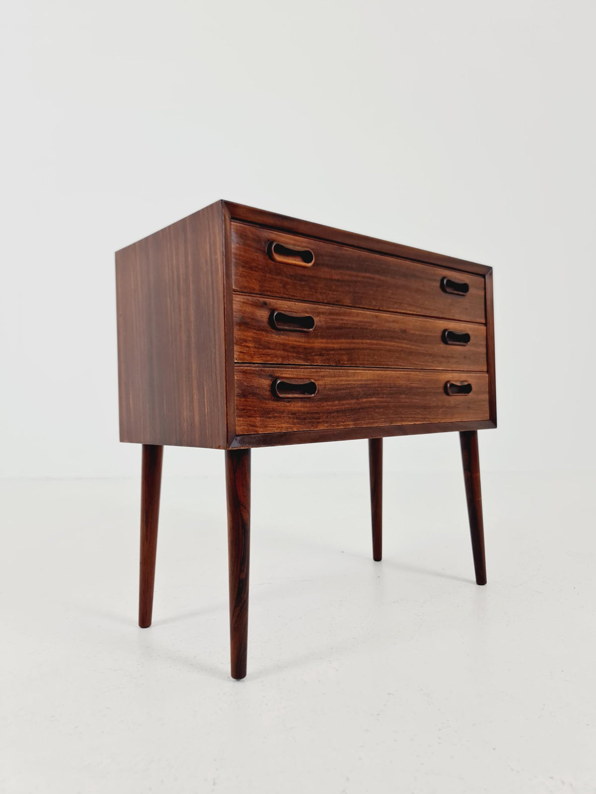 Midcentury danish Rosewood drawer dresser /3 drawers 1960s