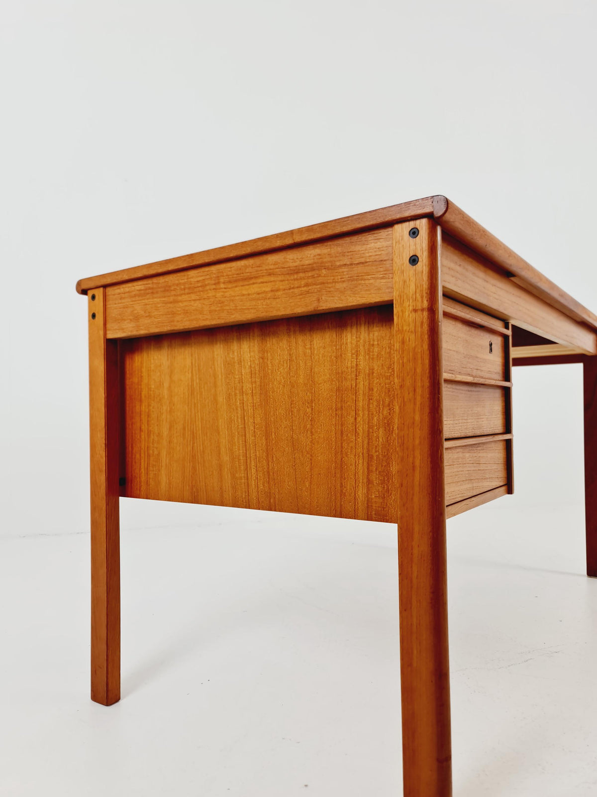 Danish teak desk Desk by Peter Lovig Nielsen for Lovig , 1960s