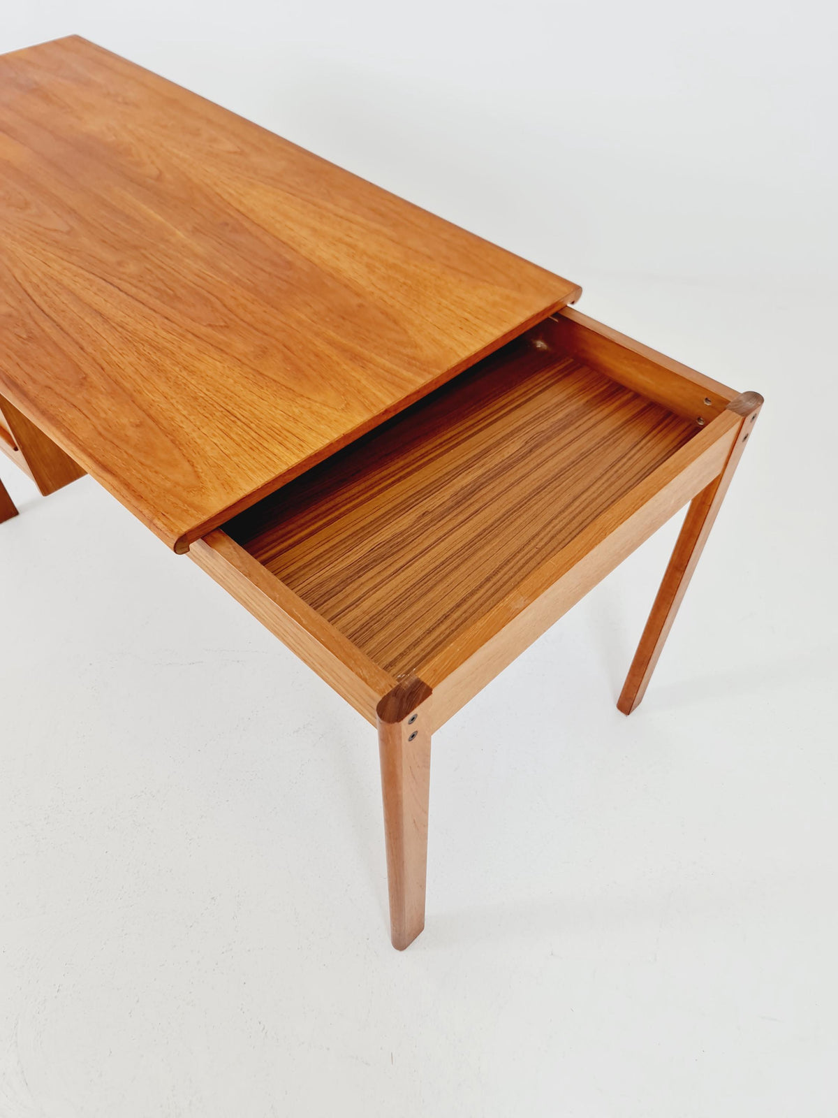 Danish teak desk Desk by Peter Lovig Nielsen for Lovig , 1960s