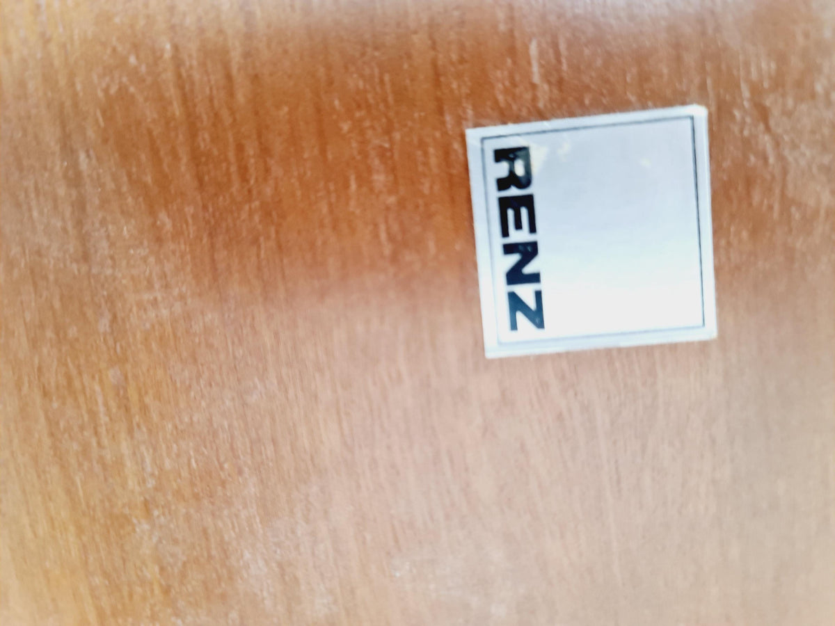 1 of 3 German Rosewood Wilheilm Renz for Walter Renz hanging shelf, 1960s