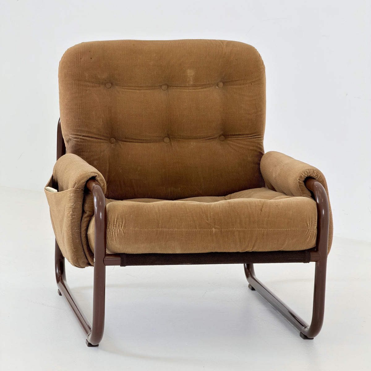 Mid century Zetti Lounge Chair by John Bertil Häggström, by Ikea 1970s Sweden