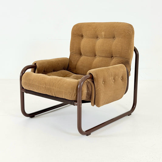 Mid century Zetti Lounge Chair by John Bertil Häggström, by Ikea 1970s Sweden
