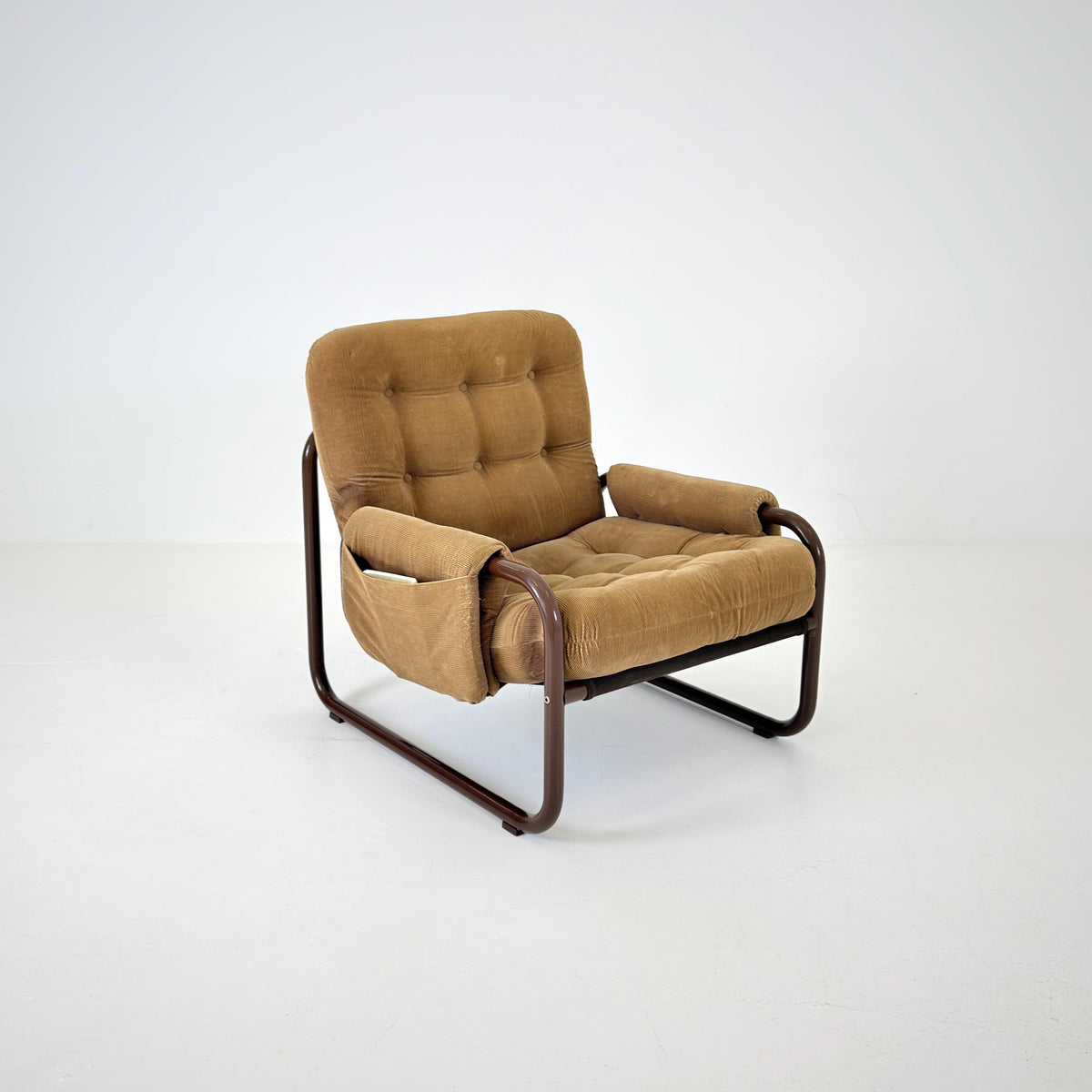 Mid century Zetti Lounge Chair by John Bertil Häggström, by Ikea 1970s Sweden