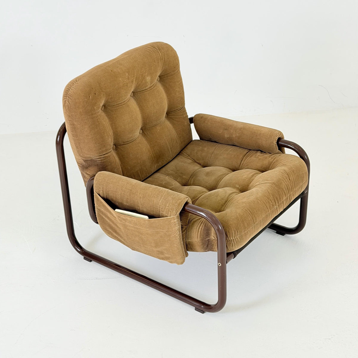 Mid century Zetti Lounge Chair by John Bertil Häggström, by Ikea 1970s Sweden