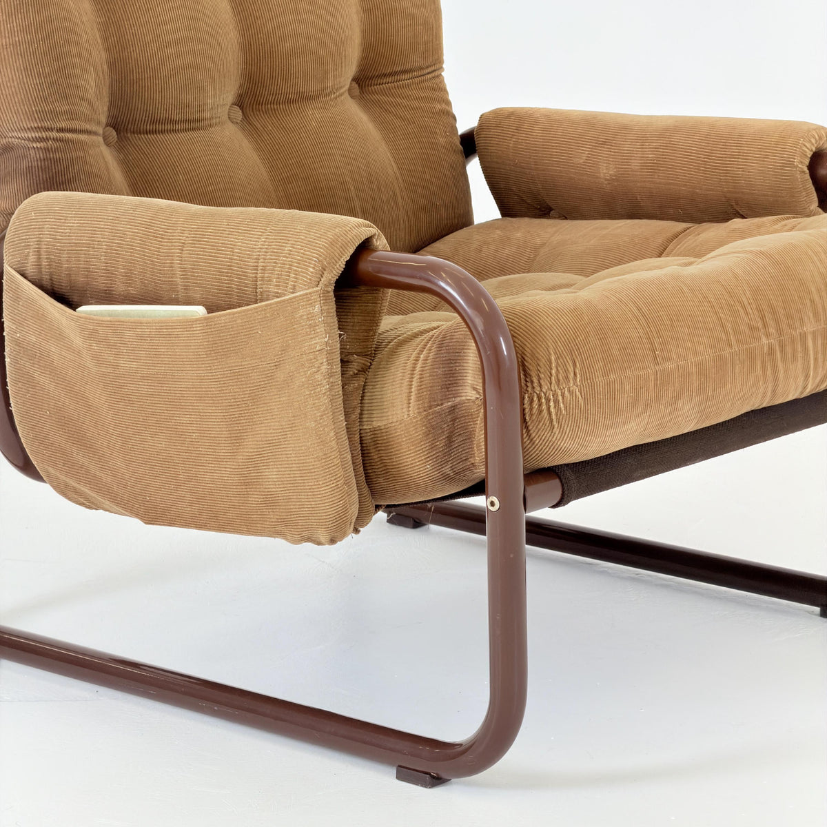 Mid century Zetti Lounge Chair by John Bertil Häggström, by Ikea 1970s Sweden