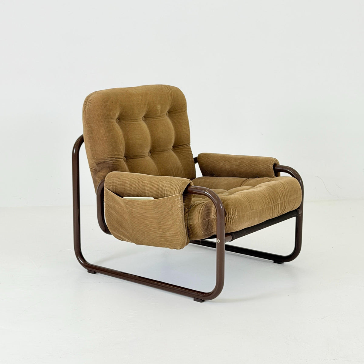Mid century Zetti Lounge Chair by John Bertil Häggström, by Ikea 1970s Sweden