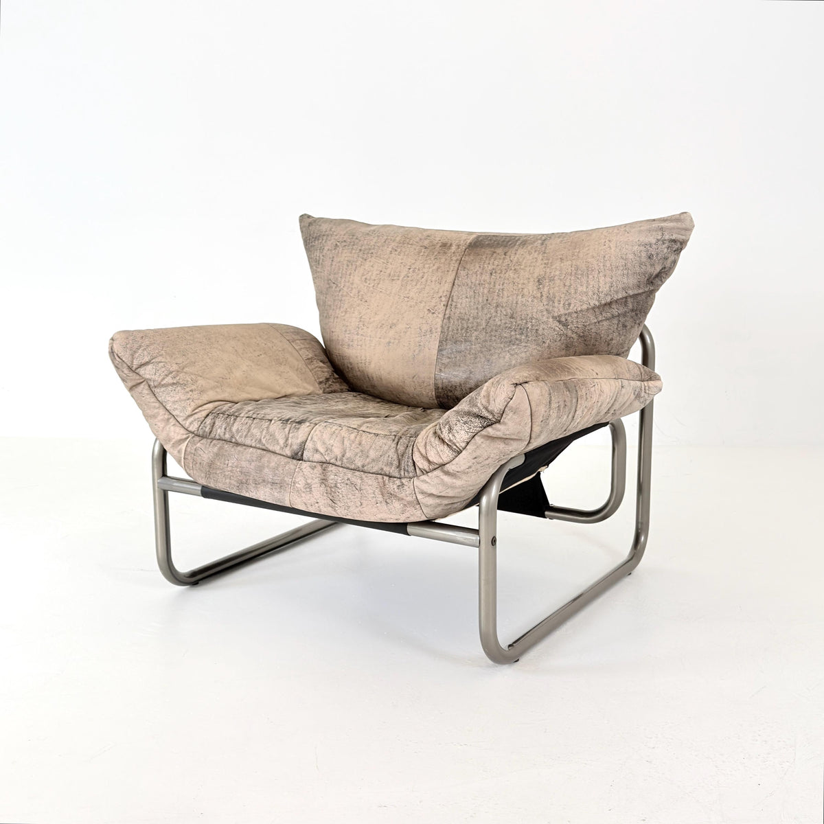 Mid century Bauhaus Lounge Chair by John Bertil Häggström, by Swed Form 1970s