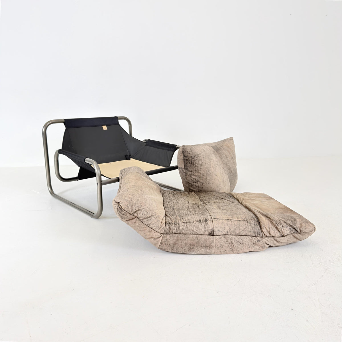 Mid century Bauhaus Lounge Chair by John Bertil Häggström, by Swed Form 1970s