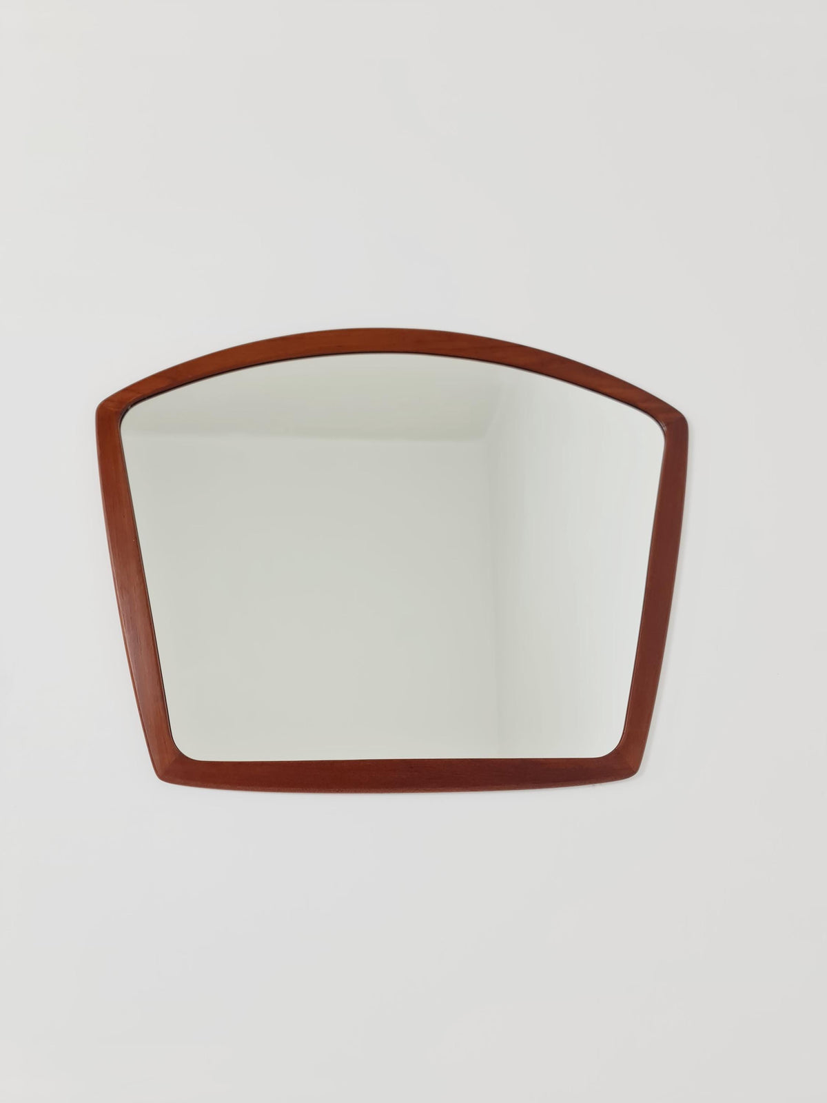 Big Danish mid-century Modern wall-mounted mirror, By Aarhus Denmark 1960s