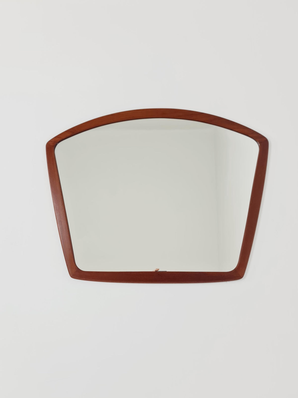 Big Danish mid-century Modern wall-mounted mirror, By Aarhus Denmark 1960s