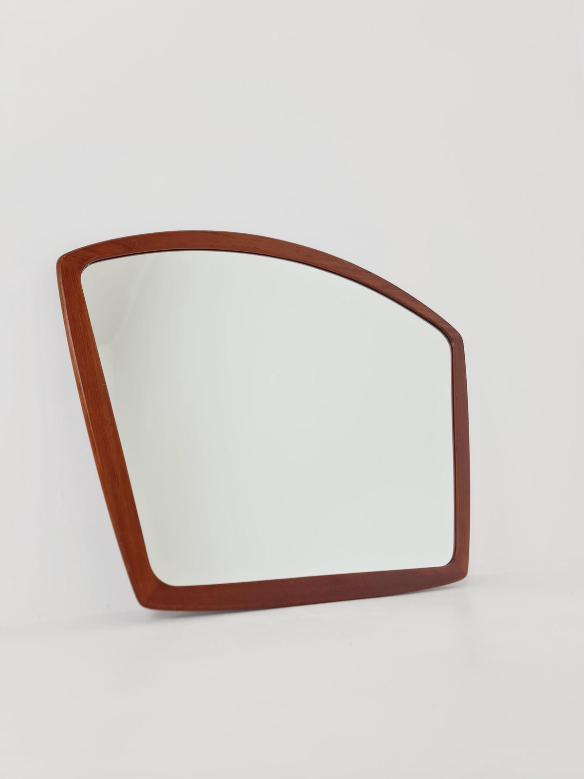 Big Danish mid-century Modern wall-mounted mirror, By Aarhus Denmark 1960s