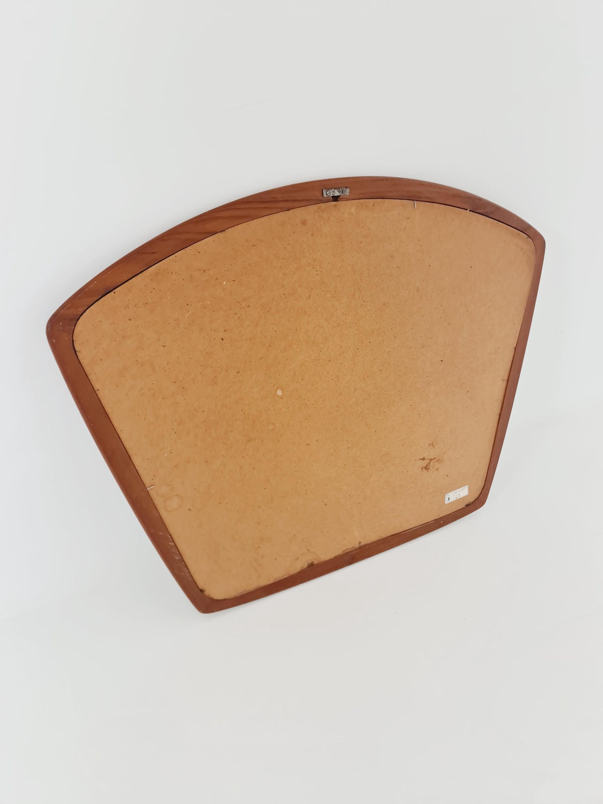 Big Danish mid-century Modern wall-mounted mirror, By Aarhus Denmark 1960s