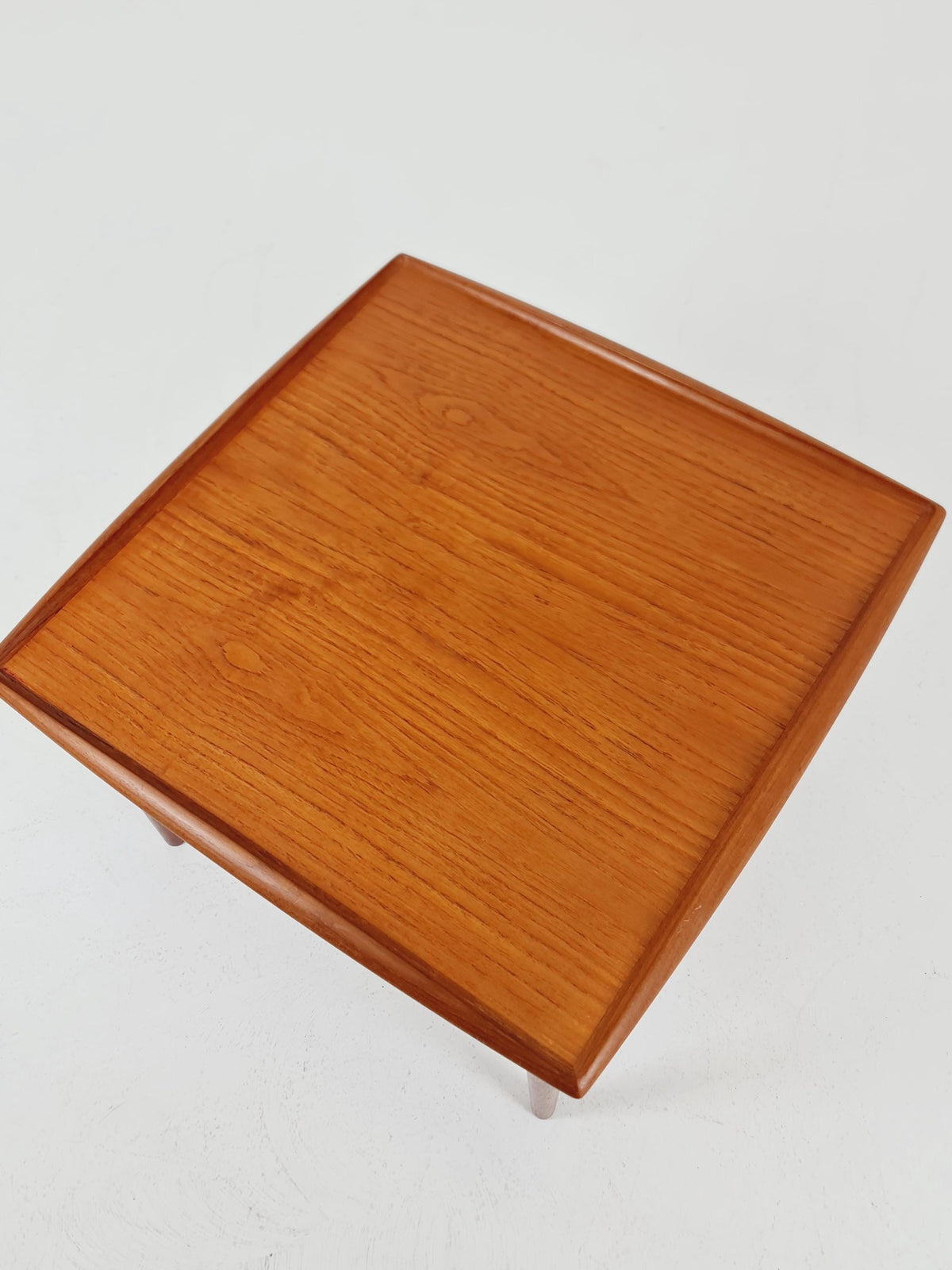 Danish square Teak Coffee Table by Grete Jalk for Glostrup Møbelfabrik, 1960s