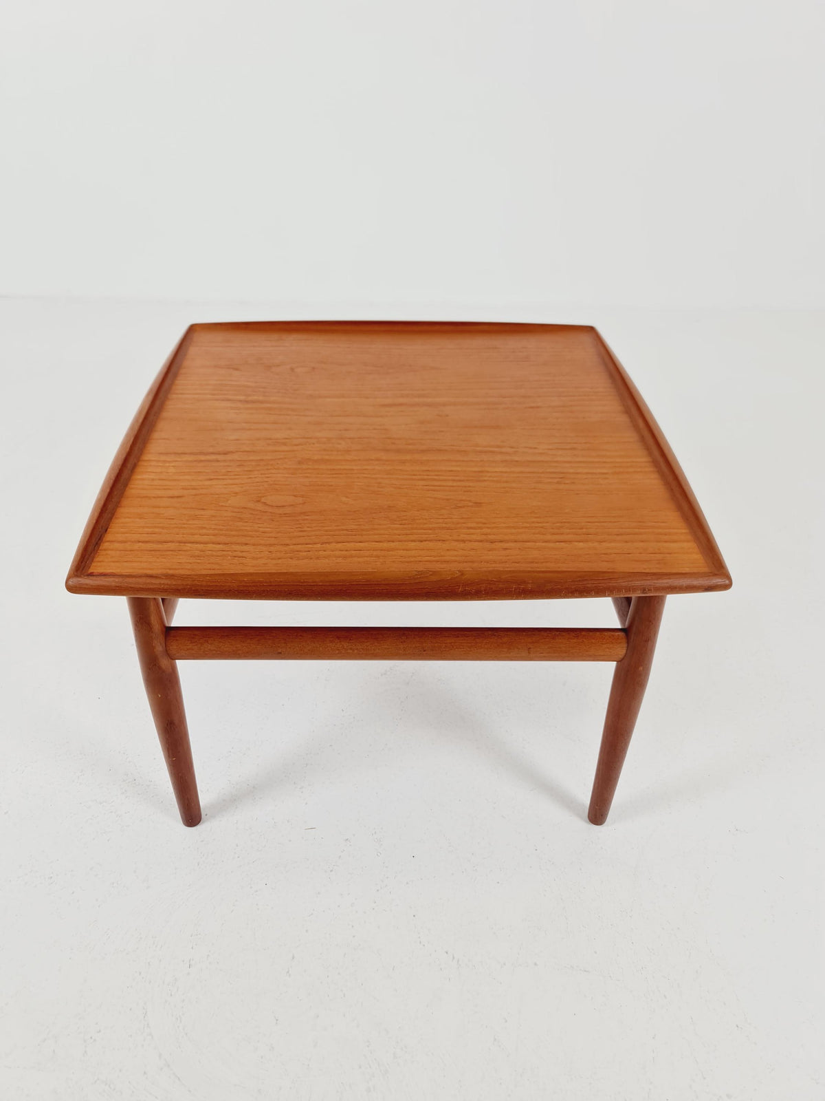 Danish square Teak Coffee Table by Grete Jalk for Glostrup Møbelfabrik, 1960s