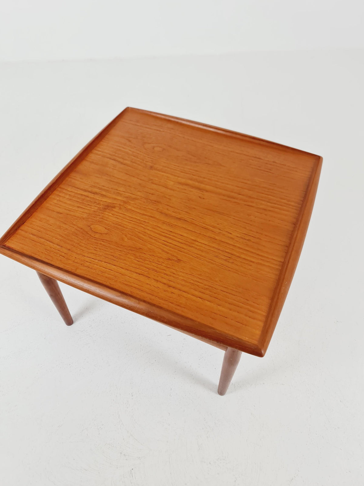 Danish square Teak Coffee Table by Grete Jalk for Glostrup Møbelfabrik, 1960s