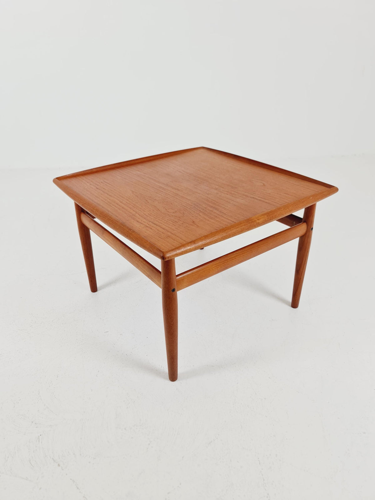 Danish square Teak Coffee Table by Grete Jalk for Glostrup Møbelfabrik, 1960s