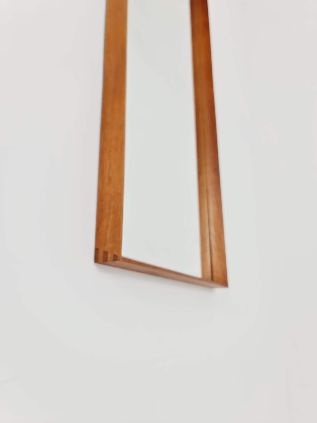 Big Danish mid-century Modern wall-mounted mirror, 1960s