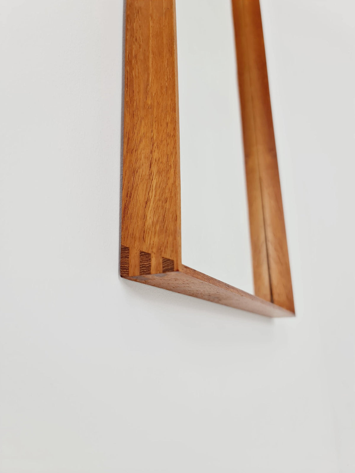 Big Danish mid-century Modern wall-mounted mirror, 1960s