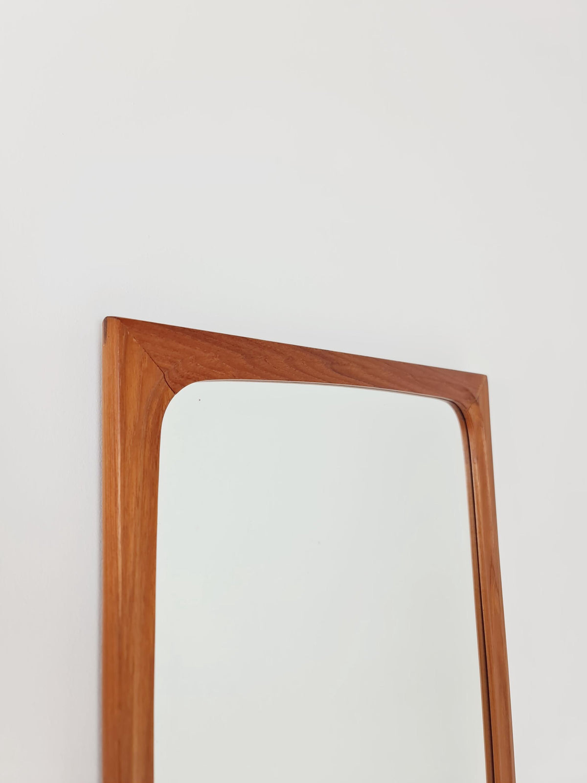 Big Danish mid-century Modern wall-mounted mirror, 1960s