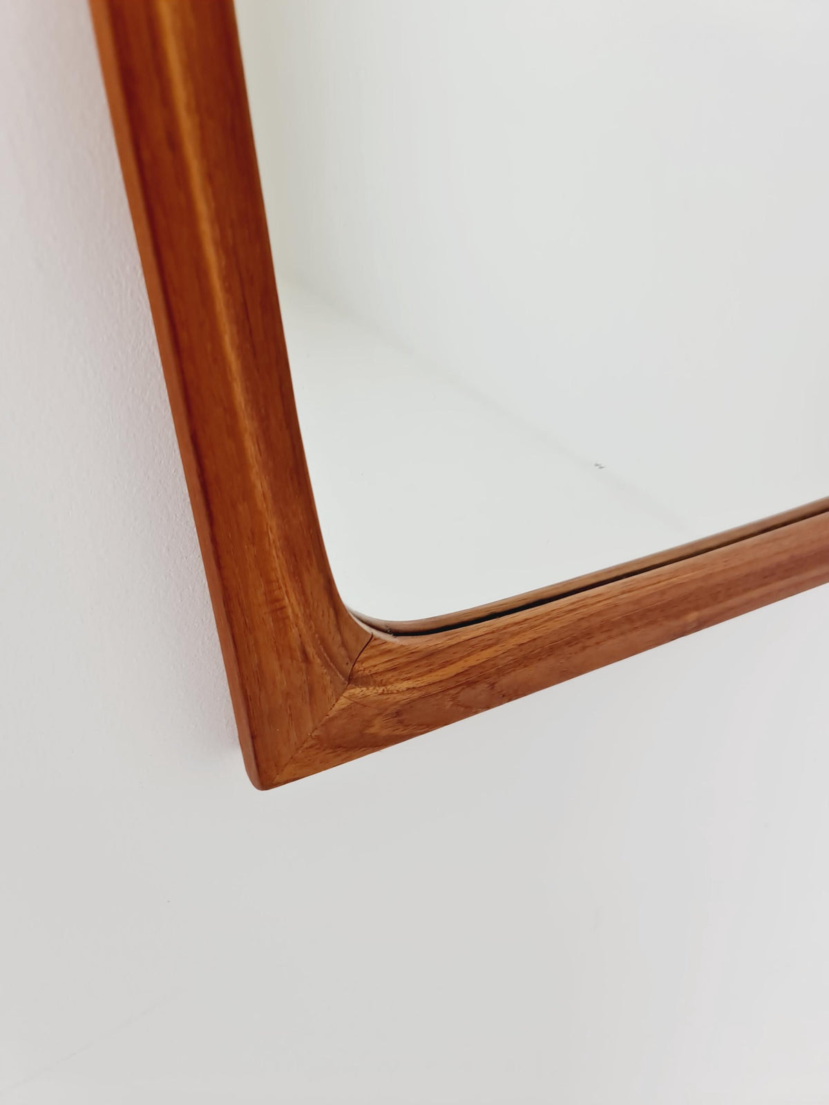 Big Danish mid-century Modern wall-mounted mirror, 1960s