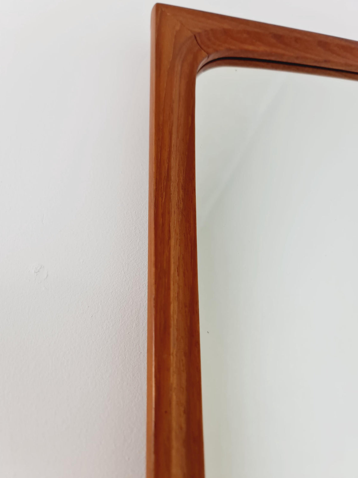 Big Danish mid-century Modern wall-mounted mirror, 1960s