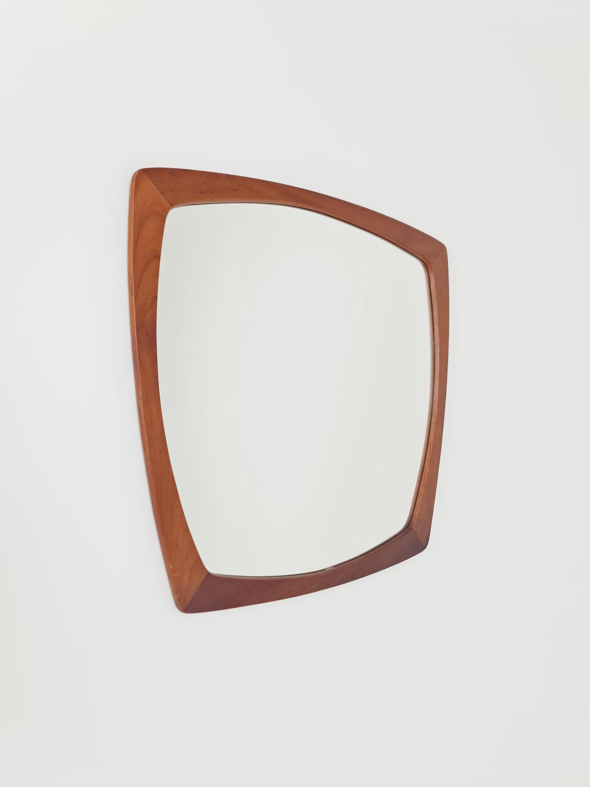 Danish mid-century Modern wall-mounted mirror, By Aarhus Denmark 1960s