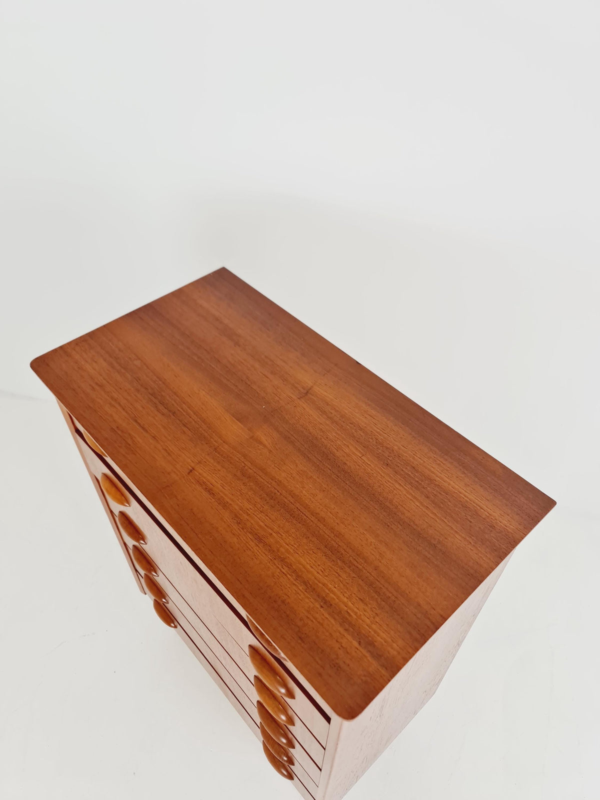 Midcentury danish design chest of drawers / drawer dresser /6 drawers cabinet By Ejsing Möbelfabrik 1960s