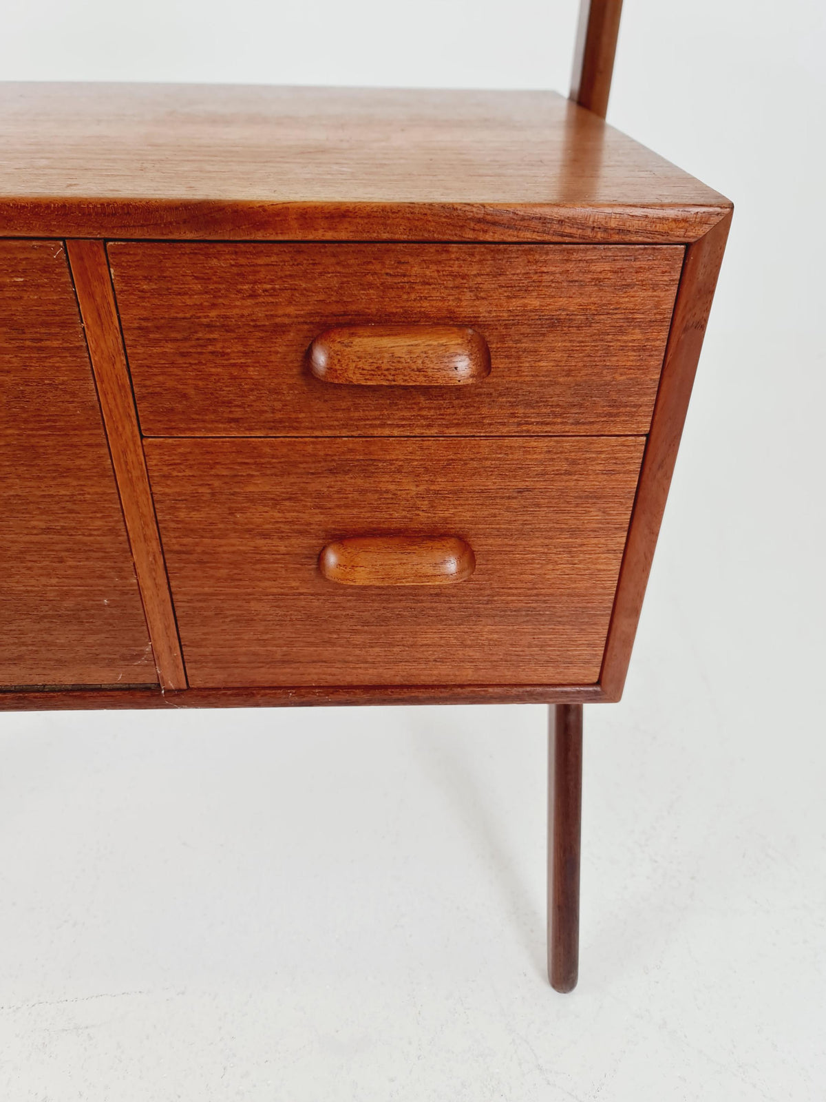 Rare Mid Century Modern Danish Teak vanity table/ make up table by Olhom Möbelfabrik , 1960