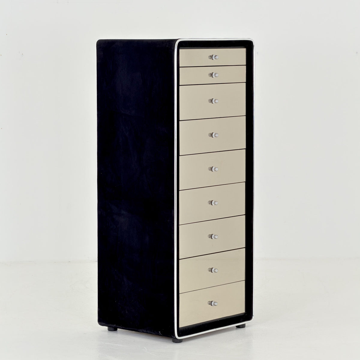 Mid-Century Mirrored Chest of Drawers by RUF International, Germany, 1970s