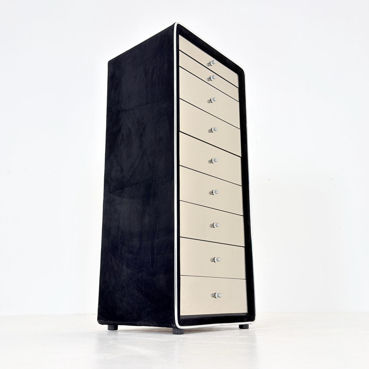 Mid-Century Mirrored Chest of Drawers by RUF International, Germany, 1970s