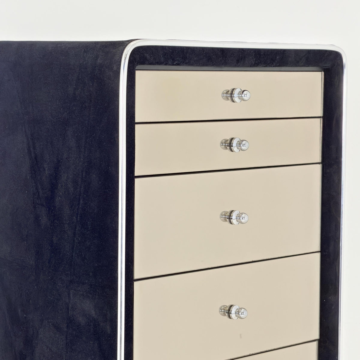 Mid-Century Mirrored Chest of Drawers by RUF International, Germany, 1970s
