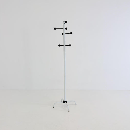 Mid century Coat Rack – Black & White Space Age Design, 1970s by Artifort Netherlands
