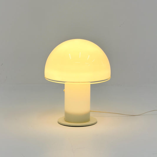 Mid century Artemide Onfale Grande XL Mushroom Table Lamp by Luciano Vistosi, 1990s Italy