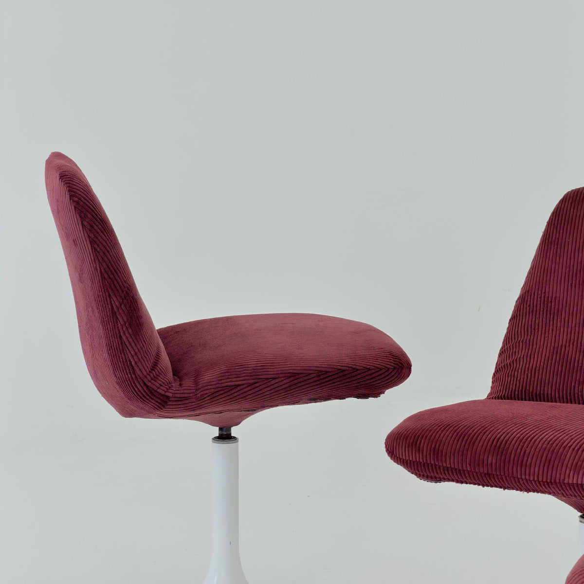 Set of 4 Vintage Vinga Tulip Dining Chairs, Space Age Design, Germany 1970s