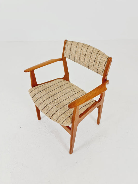 Danish Rare Teak Armchair By Erik Buch for Nova Möbler , 1960s