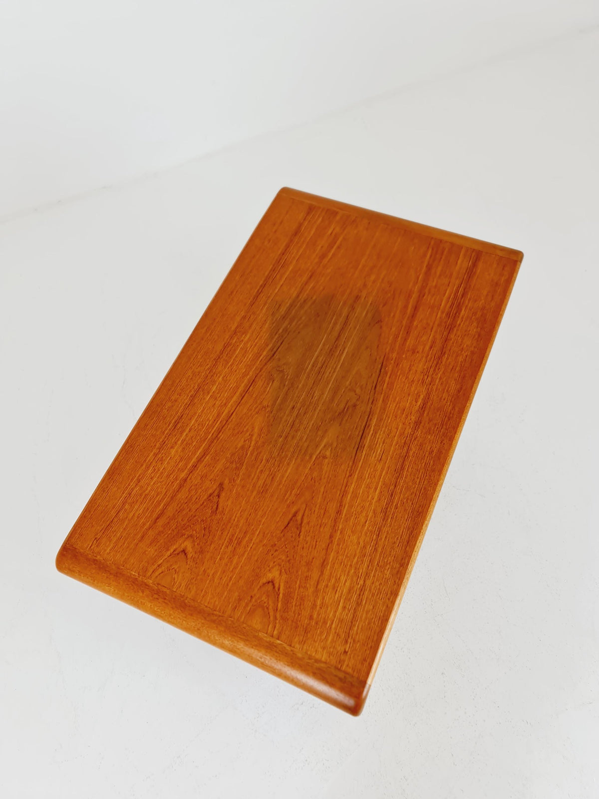 Mid century Solid Danish teak hallway cabinet, Record cabinet By Dyrlund 1960s