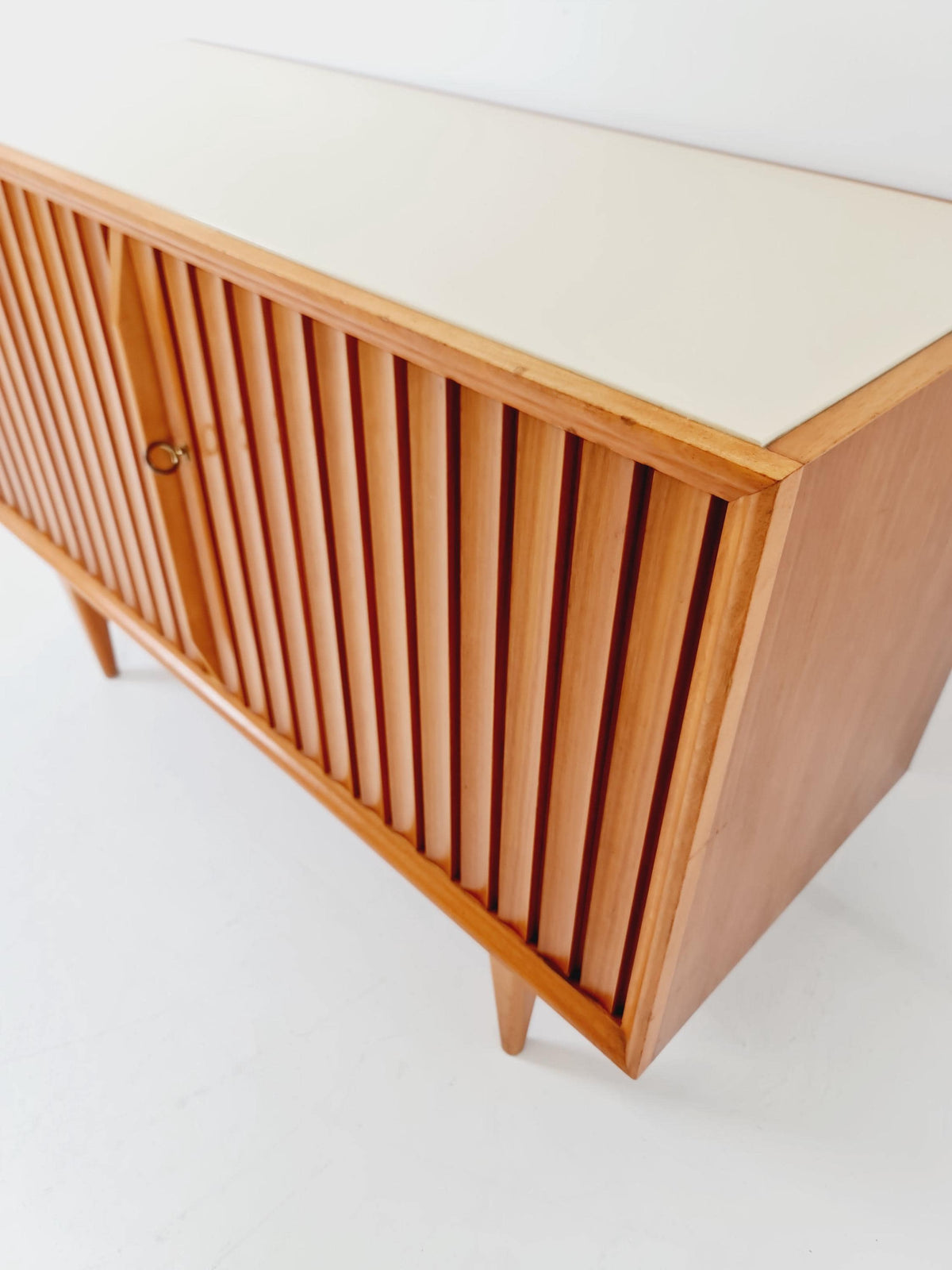 Rare German mid-century Ash sideboard BY Leo BuB for BUB Valuables , 1960s