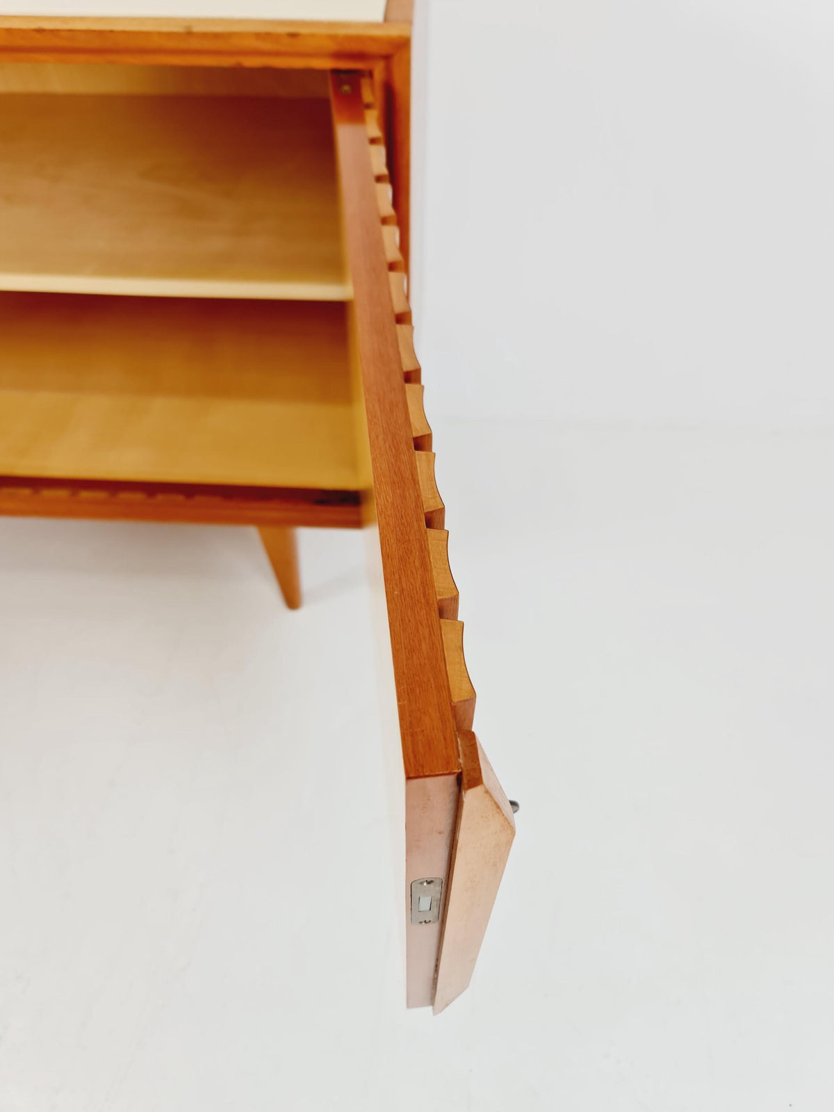 Rare German mid-century Ash sideboard BY Leo BuB for BUB Valuables , 1960s