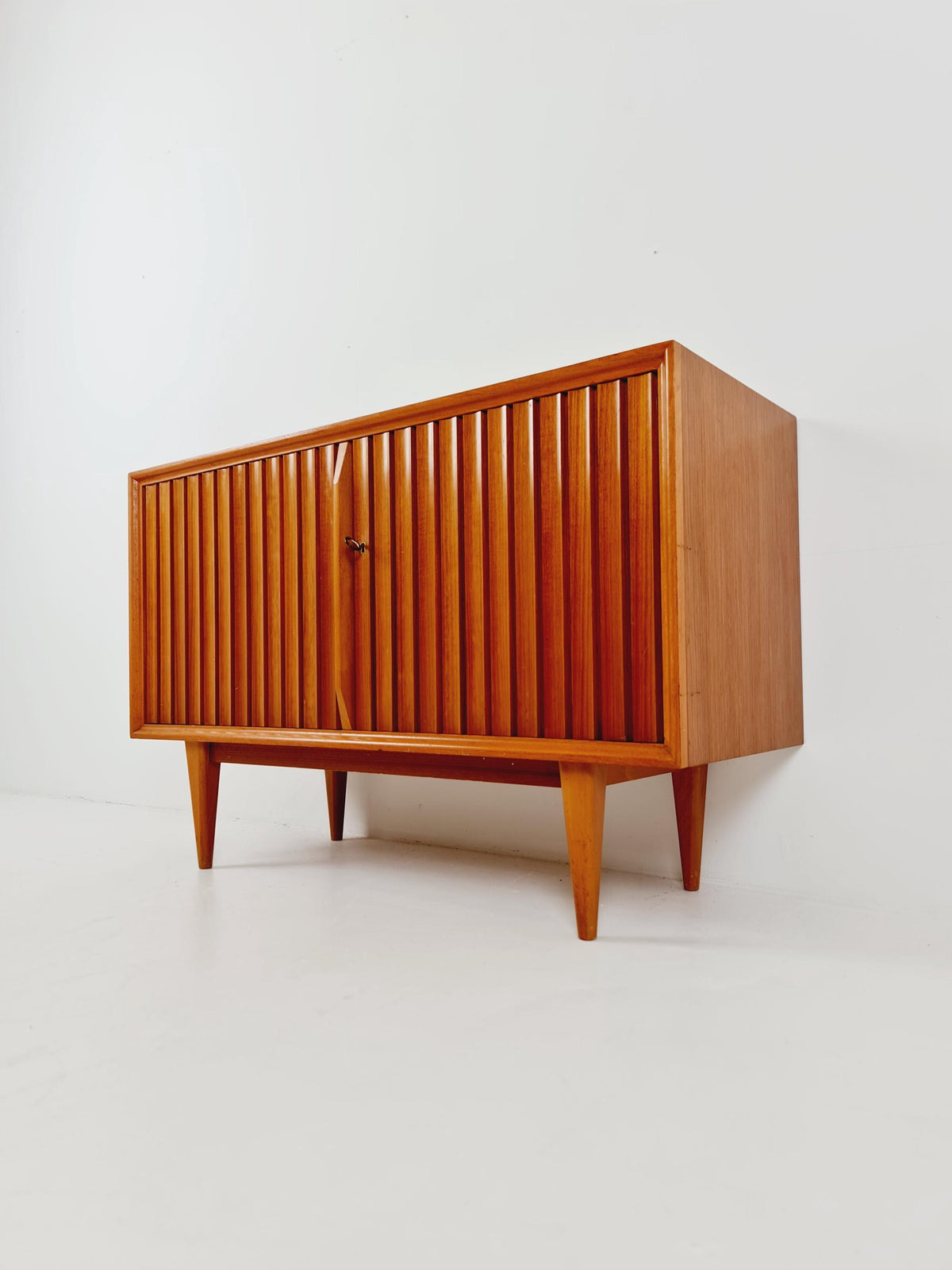 Rare German mid-century Ash sideboard BY Leo BuB for BUB Valuables , 1960s