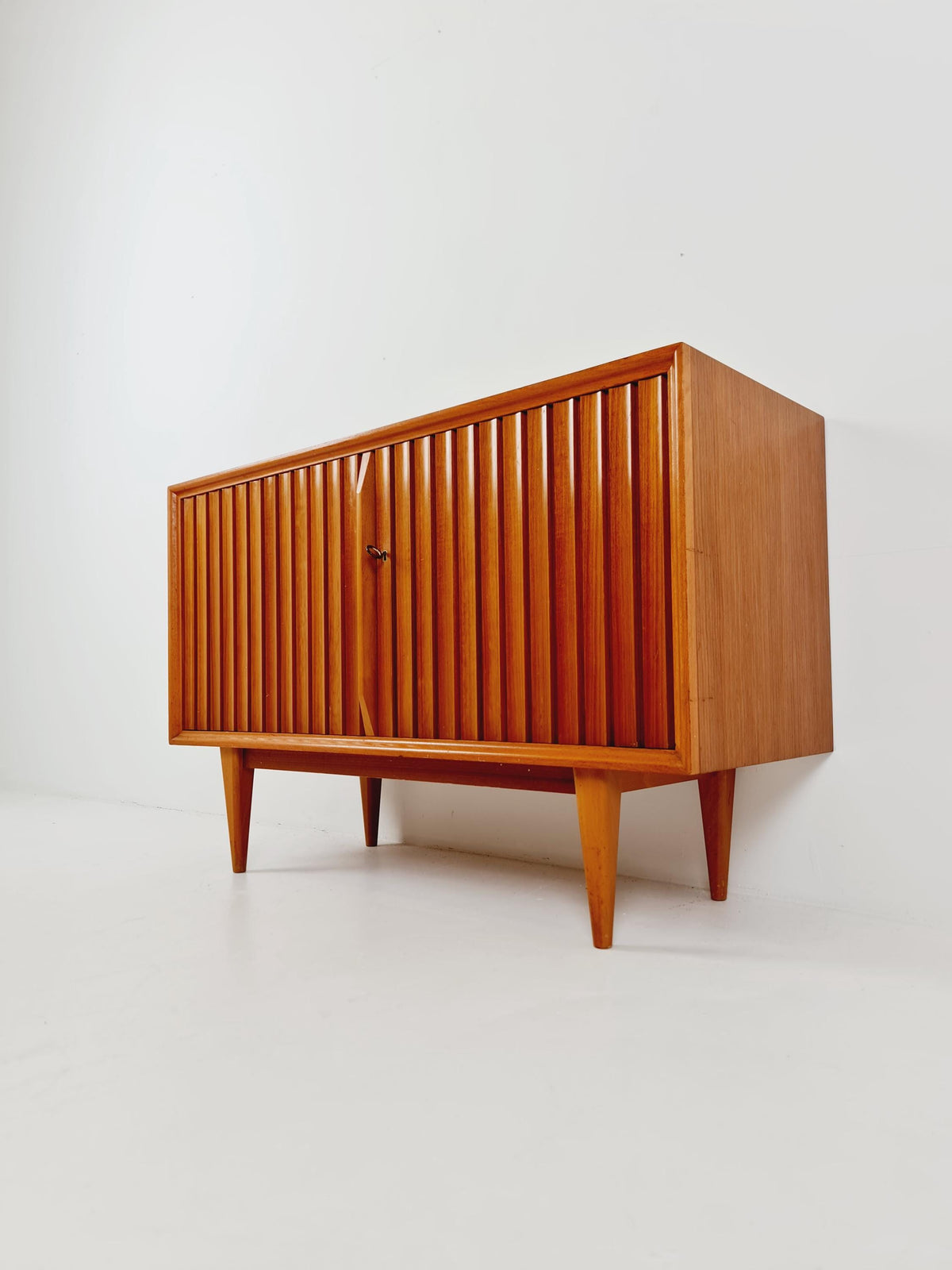 Rare German mid-century Ash sideboard BY Leo BuB for BUB Valuables , 1960s