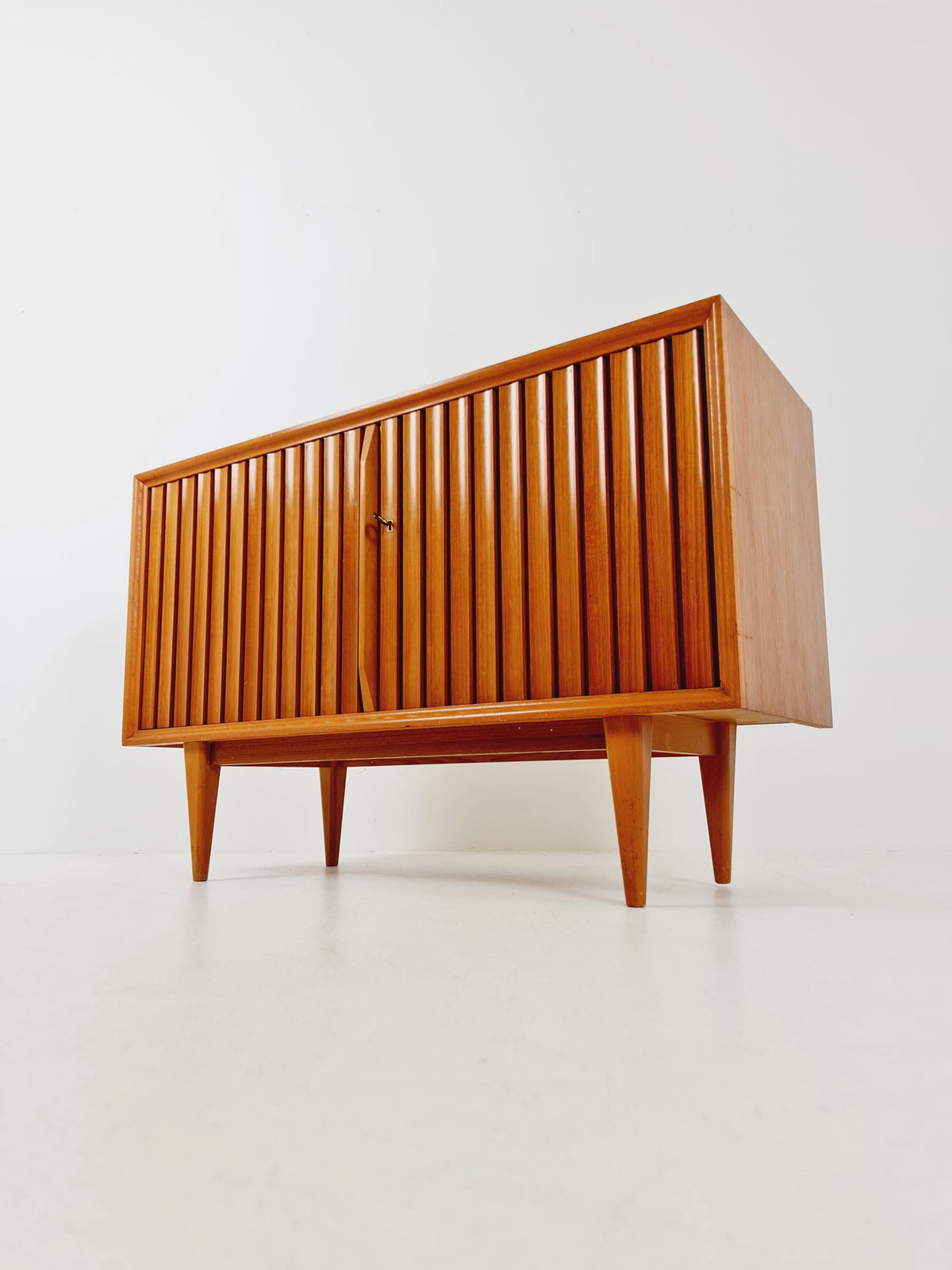 Rare German mid-century Ash sideboard BY Leo BuB for BUB Valuables , 1960s