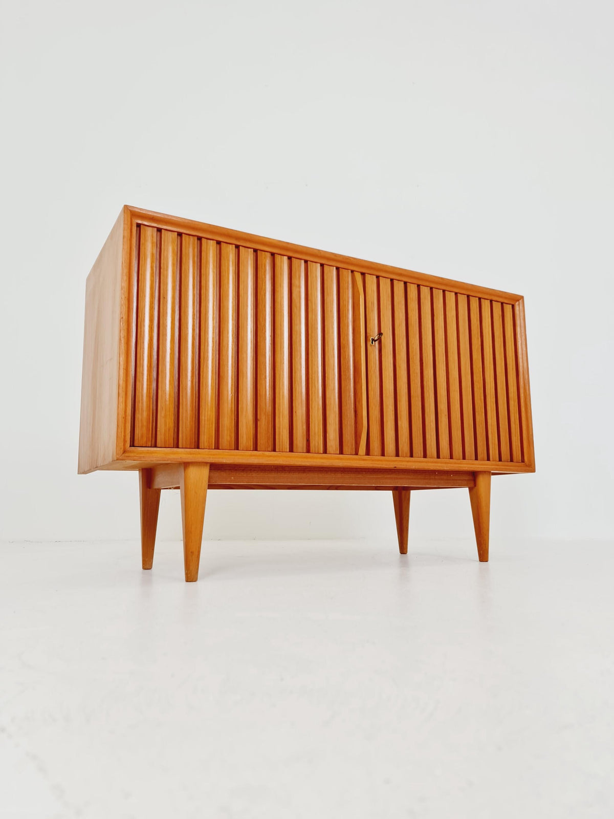 Rare German mid-century Ash sideboard BY Leo BuB for BUB Valuables , 1960s