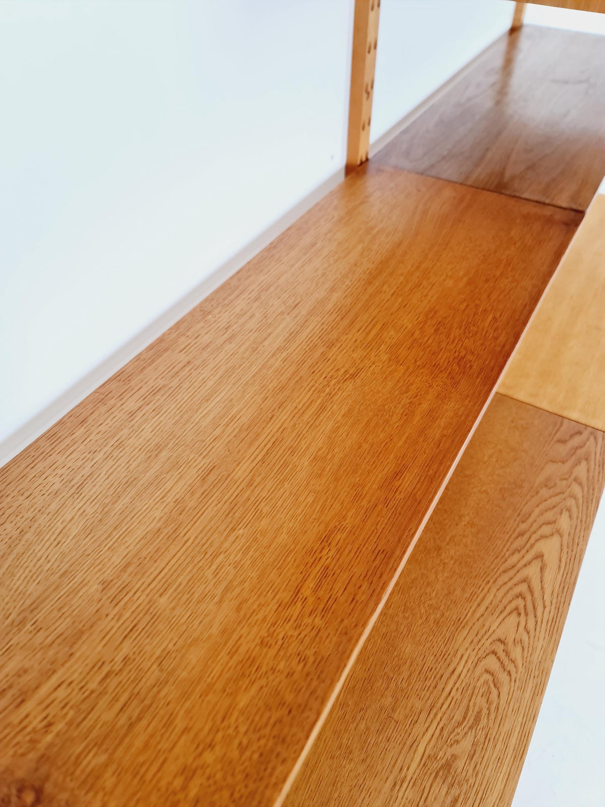 Big Mid century Danish Oak Wall Unit with 3 cabinets by Poul Cadovius for Cado, Denmark, 1960s
