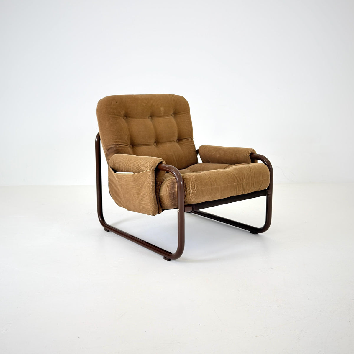 Mid century Zetti Lounge Chair by John Bertil Häggström, by Ikea 1970s Sweden