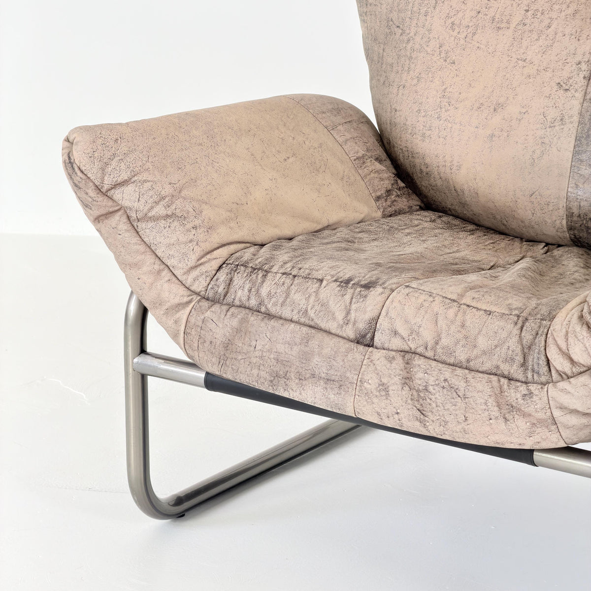 Mid century Bauhaus Lounge Chair by John Bertil Häggström, by Swed Form 1970s