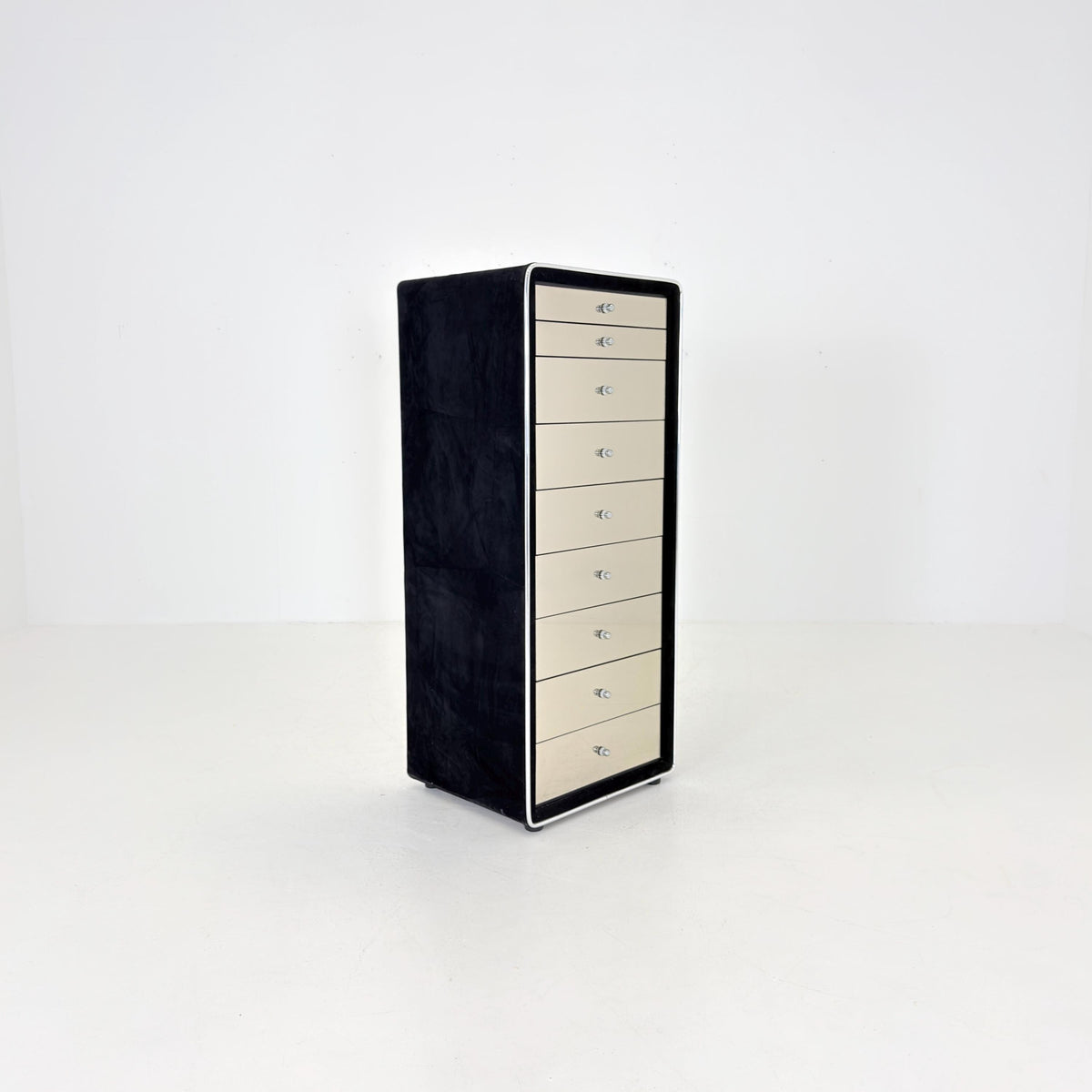 Mid-Century Mirrored Chest of Drawers by RUF International, Germany, 1970s