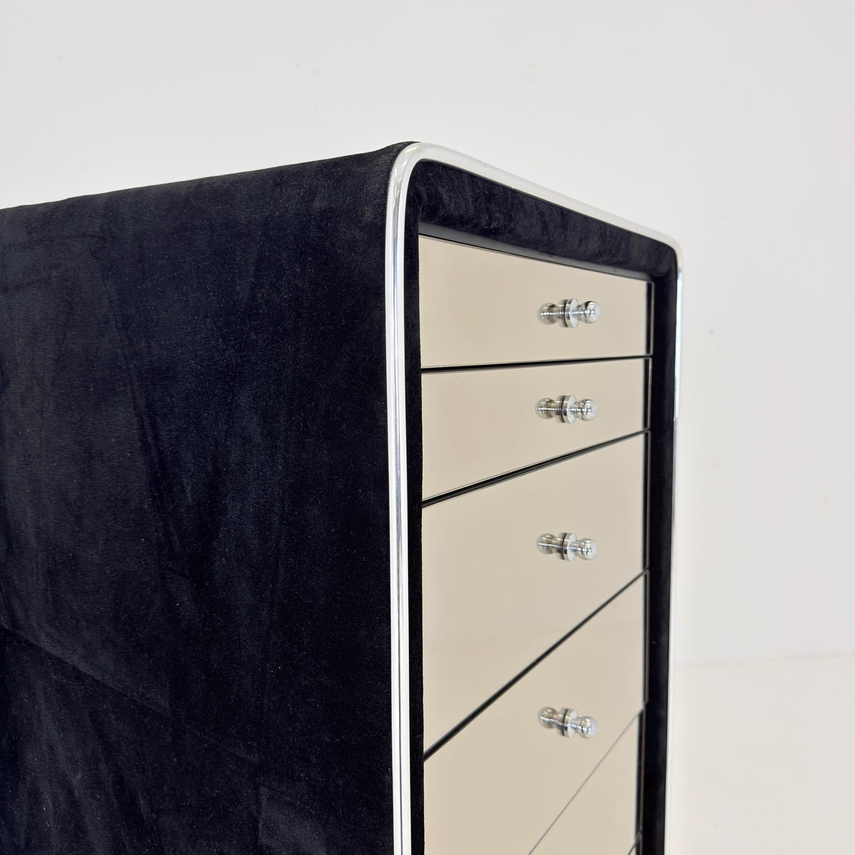 Mid-Century Mirrored Chest of Drawers by RUF International, Germany, 1970s